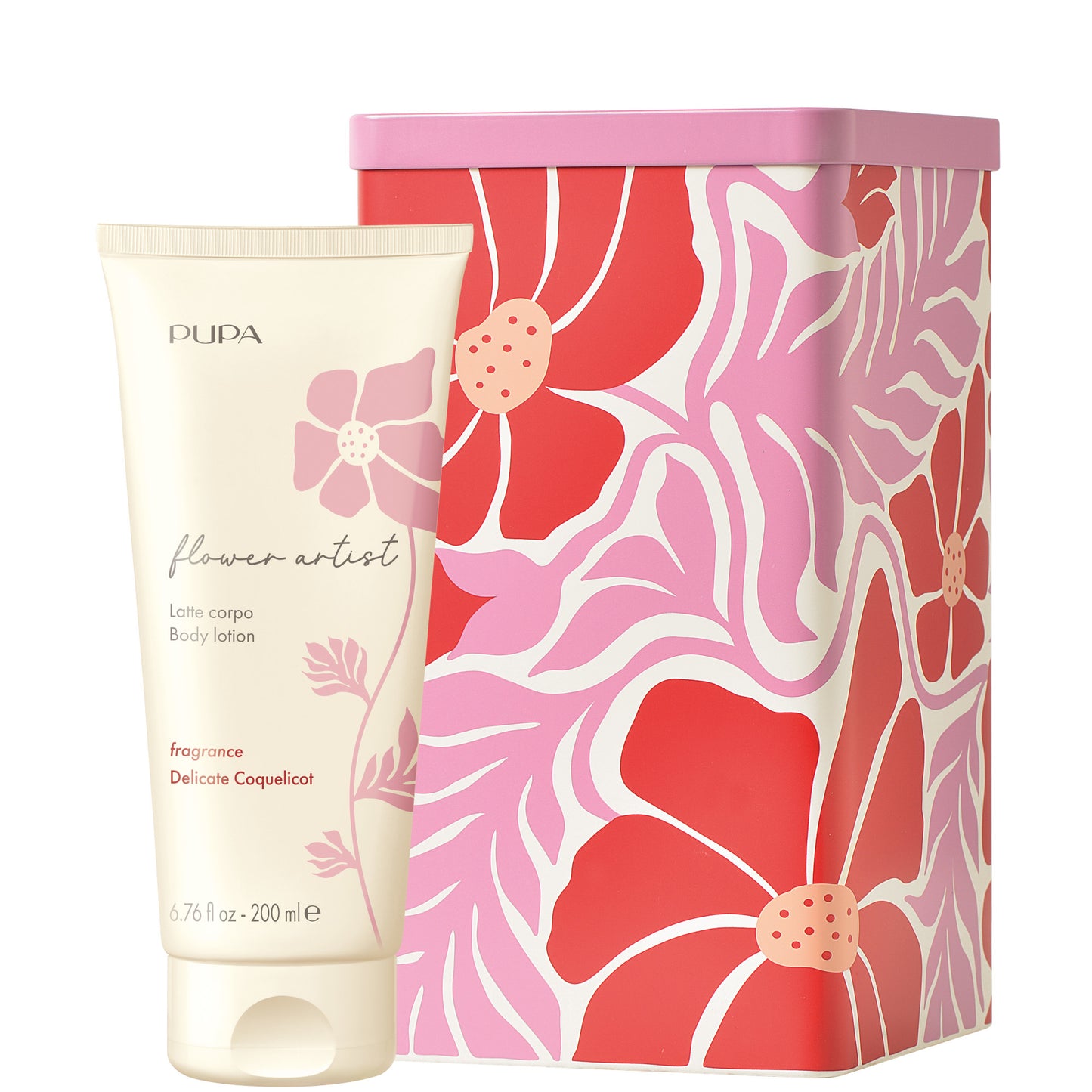 Flower Artist Latte Corpo Delicate Coquelicot