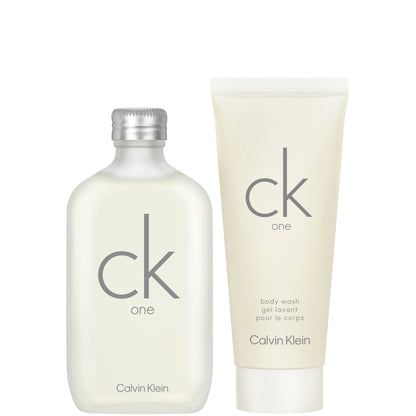 CK One Eau de Toilette Confezione 100 ML Eau de Toilette + 100 ML Shower Gel