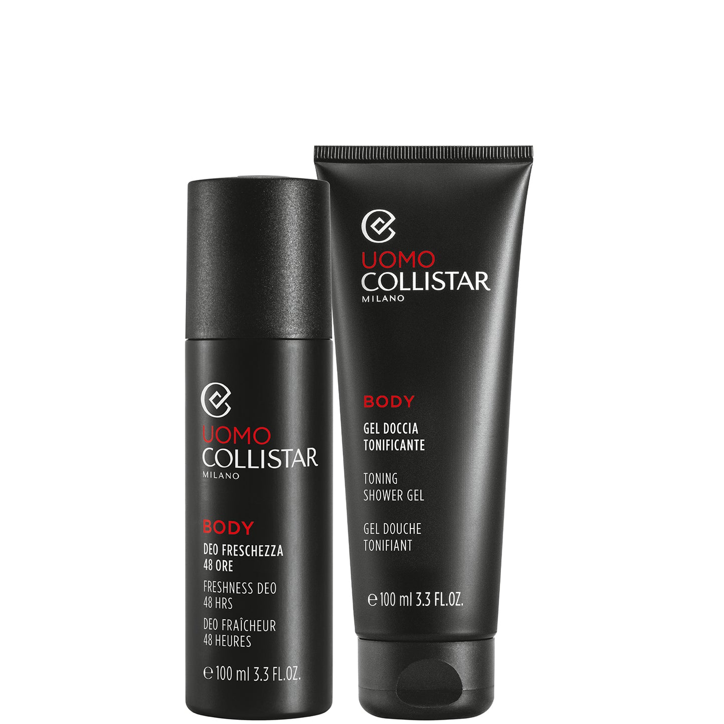 Deo Freschezza 48 Ore + Gel Doccia Tonificante - Uomo