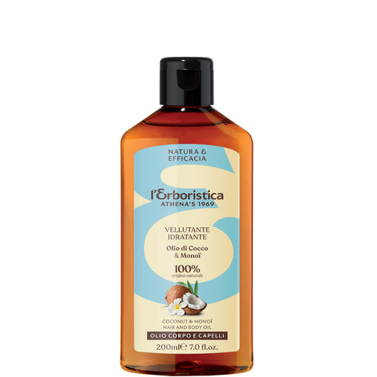 L'Erboristica Olio di Cocco e Monoï Olio Corpo e Capelli