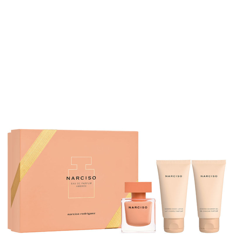 Narciso Ambrée Confezione 50 ML Eau de Parfum + 50 ML Body Lotion + 50 ML Shower Gel