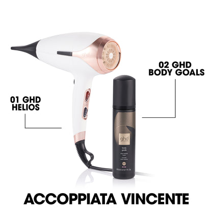Ghd Helios - asciugacapelli professionale bianco