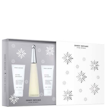 L'Eau d'Issey EDT Cofanetto 50 ML Eau de Toilette + 50 ML Shower Cream + 50 ML Body Lotion