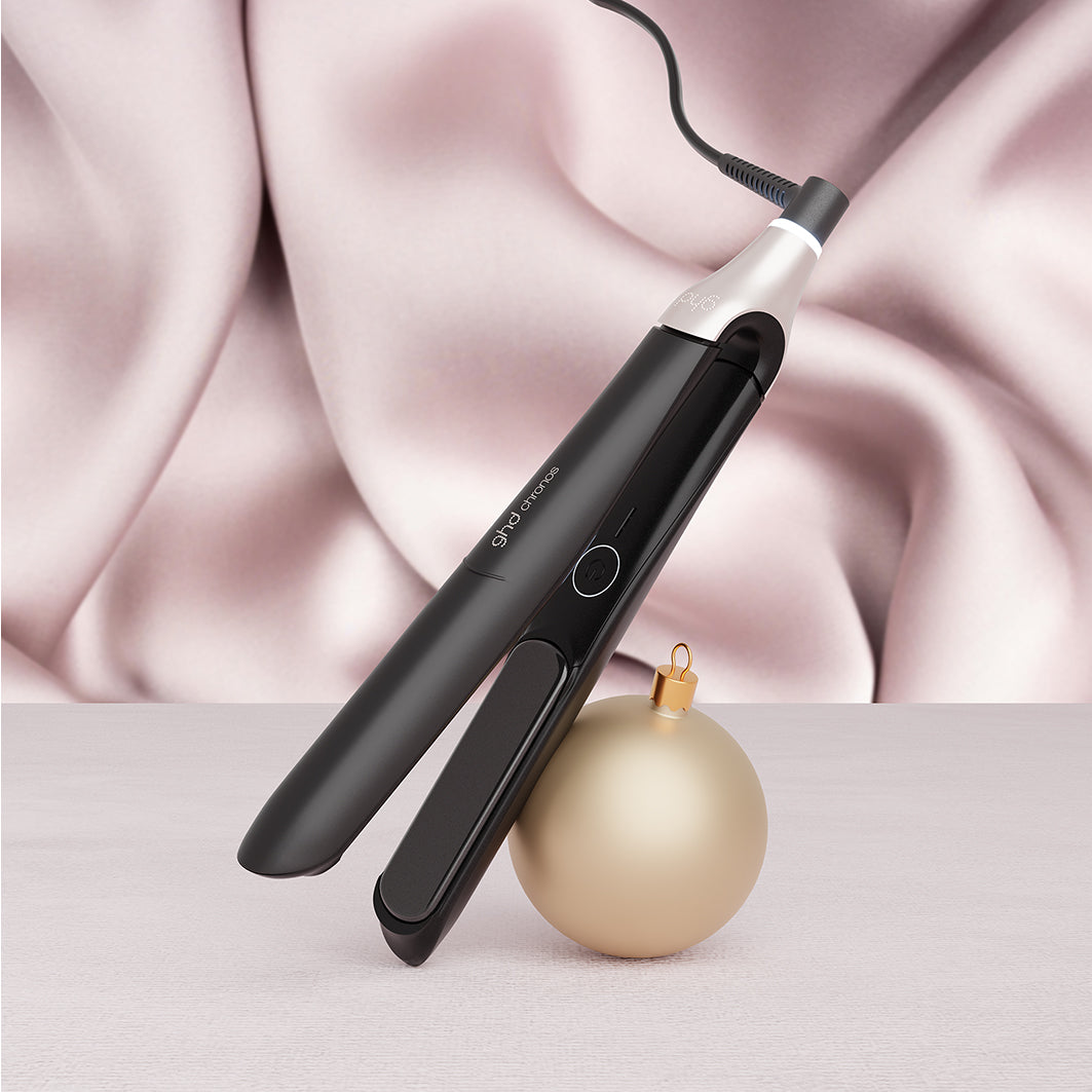 ghd chronos festive gift set in black