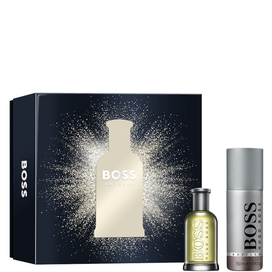 Boss Bottled Eau de Toilette Confezione 50 ML Eau de Toilette + 150 ML Deodorante Spray