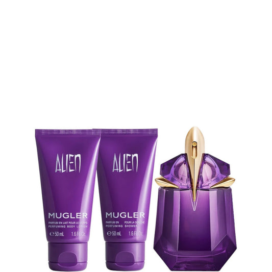 Alien EDP Ricaricabile Confezione 30 ML Eau de Parfum Ricaricabile + 50 ML Shower Milk + 50 ML Body Lotion