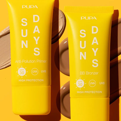 Anti-pollution Primer SPF 30 - Sun Day 001 - SUNTOUCH e in omaggio la pochette PUPA