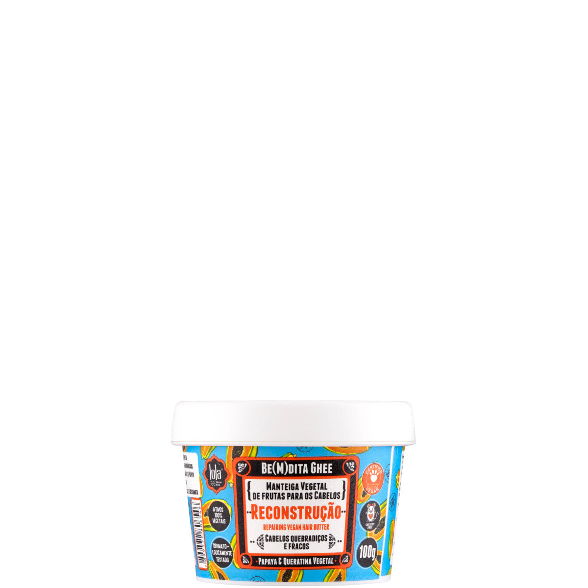 Lola from Rio Be(M)Dita Ghee Maschera Ricostruttiva Papaia e Cheratina Vegetale 100 GR