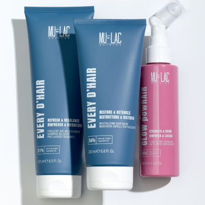 Mulac GLOW powHAIR Latte Spray Rinforzante