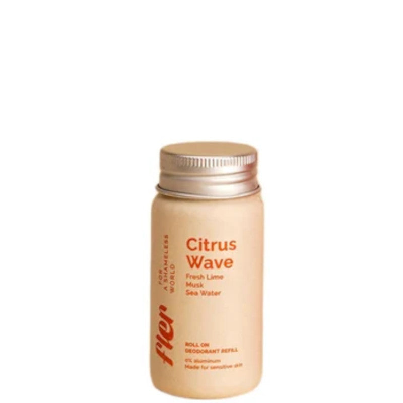 Fler The Refillable Roll-on Deo Citrus Wave Ricarica