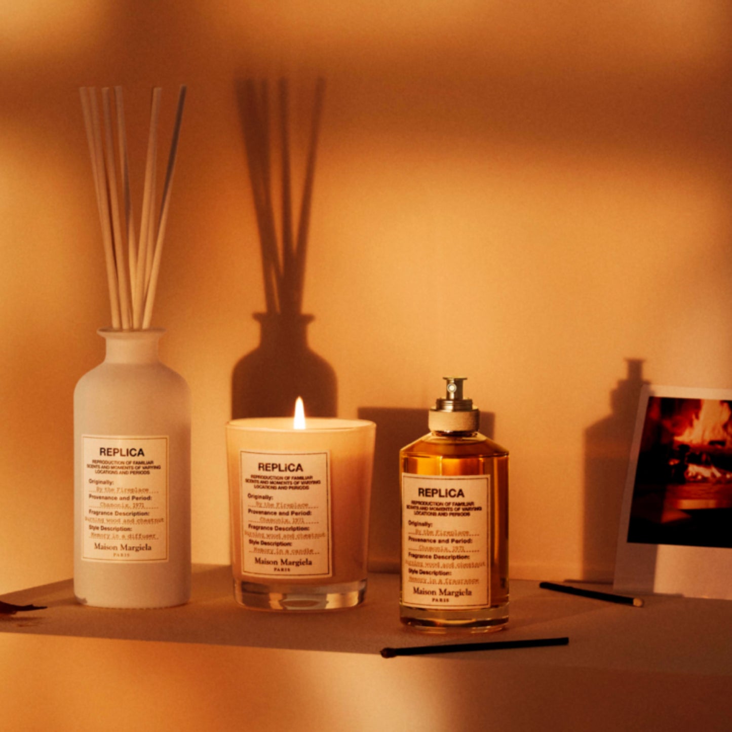 Maison Margiela Replica by the Fireplace