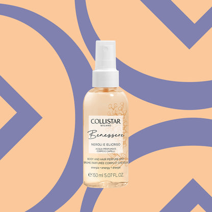 Benessere Neroli e Elicriso Acqua Profumata Corpo e Capelli