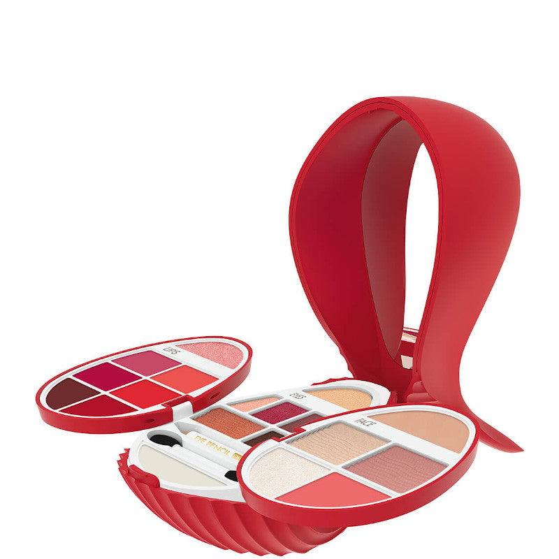 Pupa Whale 4 Lips / Eyes / Face Rosso WHALE 4 – 004 Rosso