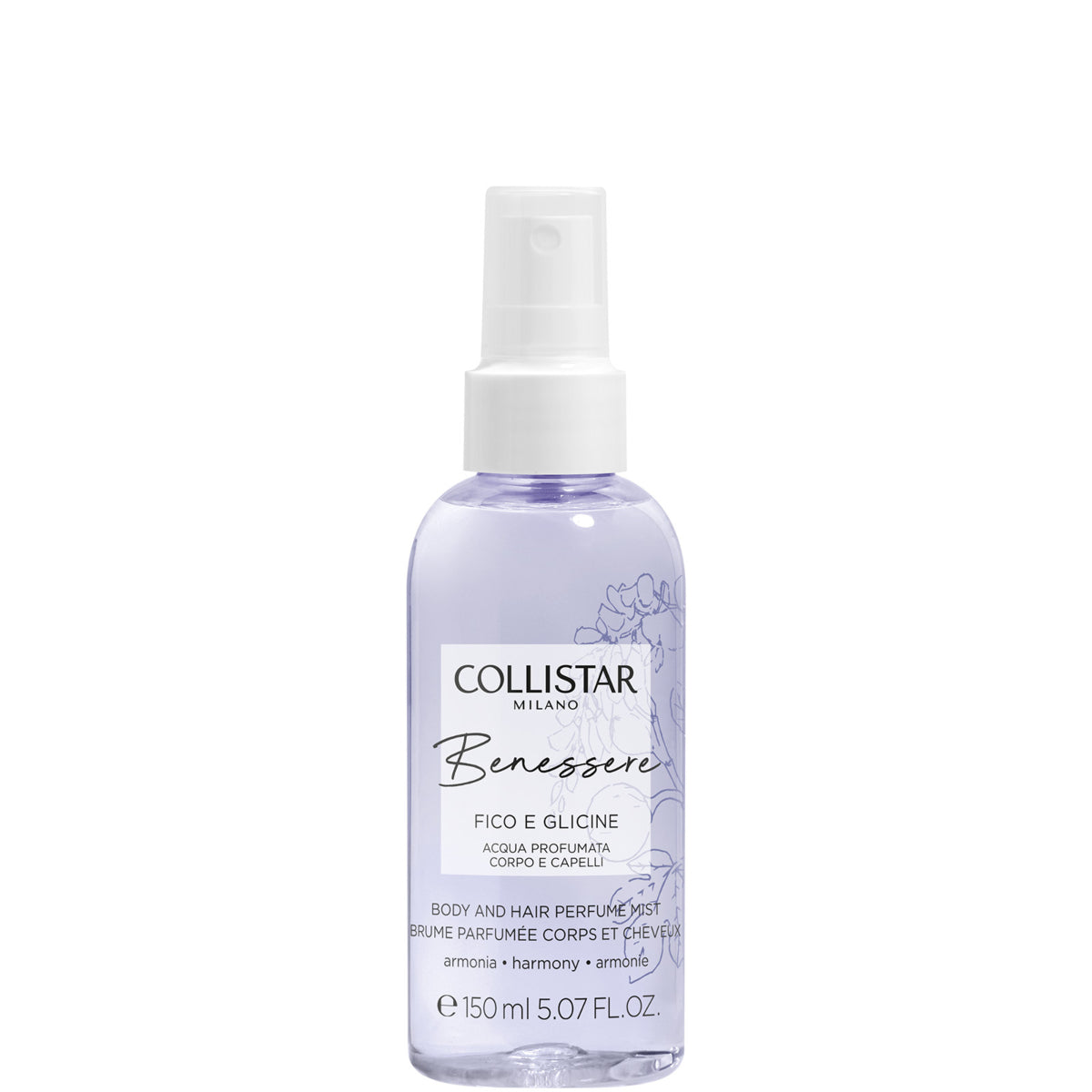 Benessere Fico e Glicine Acqua Profumata Corpo e Capelli