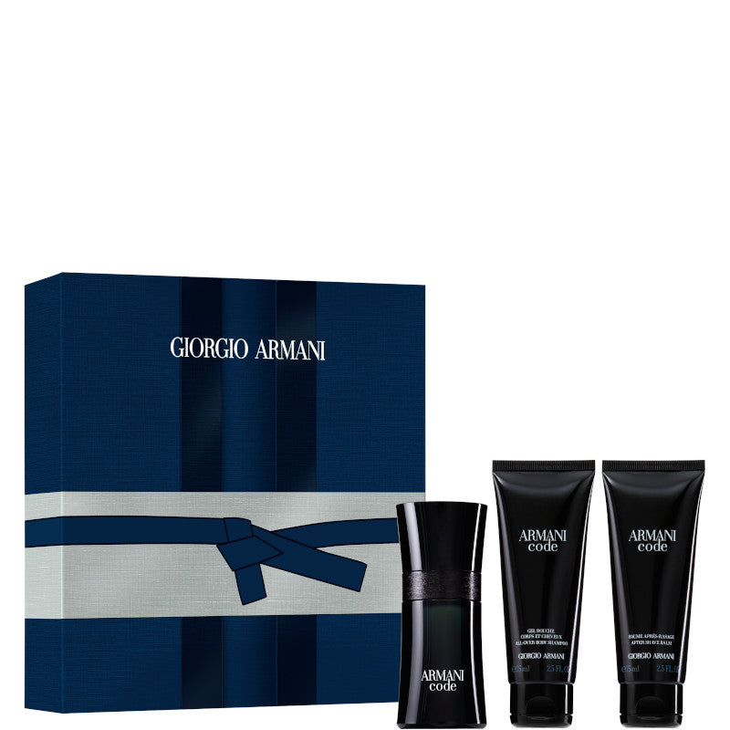 Code Homme EDT Confezione 50 ML Eau De Toilette + 75 ML Gel Doccia + 75 ML Balsamo Dopobarba