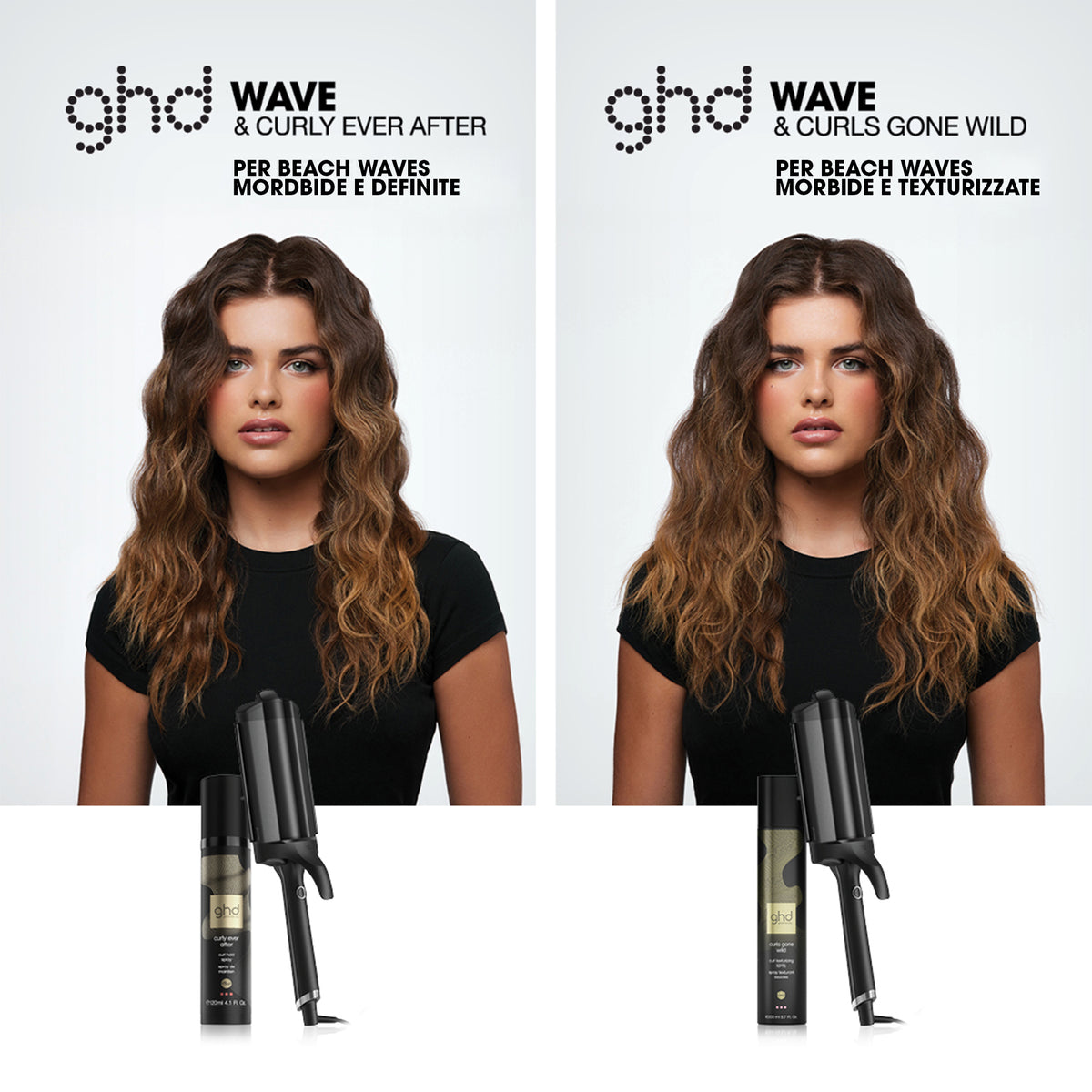ghd curls gone wilde - spray capelli