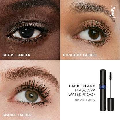 Mascara Lash Clash Waterproof BLACK - WATERPROOF