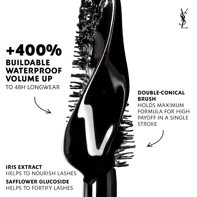 Mascara Lash Clash Waterproof BLACK - WATERPROOF