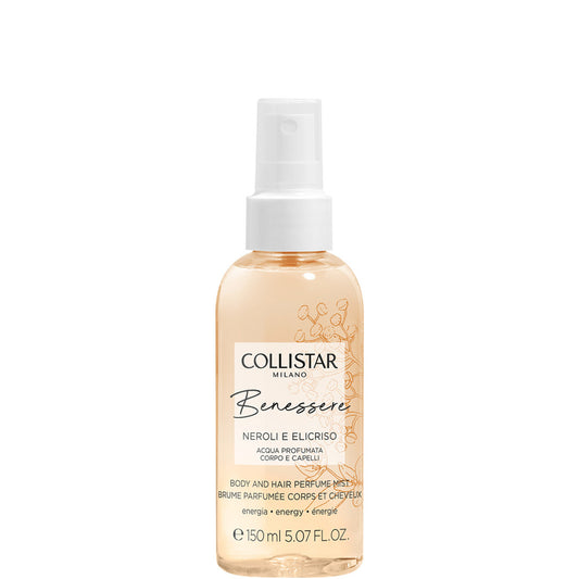 Benessere Neroli e Elicriso Acqua Profumata Corpo e Capelli