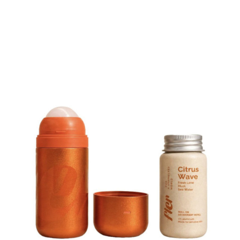 Fler The Refillable Roll-on Deo Citrus Wave