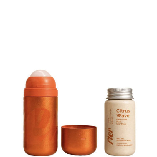 Fler The Refillable Roll-on Deo Citrus Wave