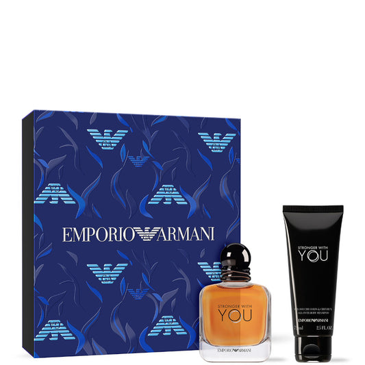 Emporio Armani Stronger With You Confezione 50 ML Eau de Toilette + 75 ML Shower Gel