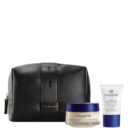 Crema Ultra-Rigenerante Antirughe Giorno + The Bridge 50 ML Crema Viso Giorno + 15 ML Crema Viso Notte + beauty bag THE BRIDGE