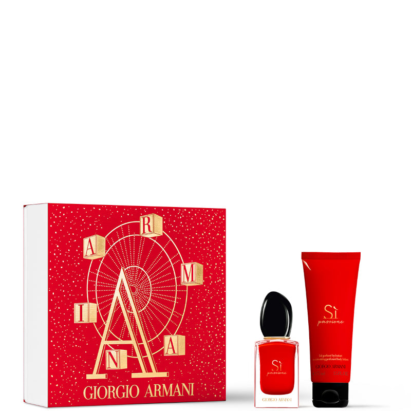 Armani Si Passione Cofanetto 30 ML Eau de Parfum + 75 ML Body Lotion