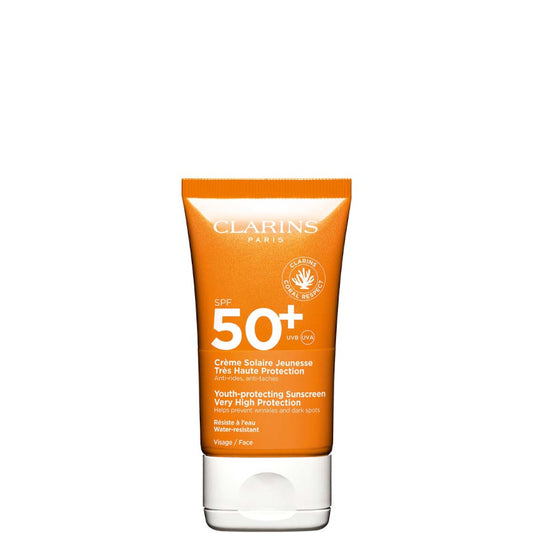 Crème Solaire Jeunesse Très Haute Protection SPF 50+ Visage 50 ML