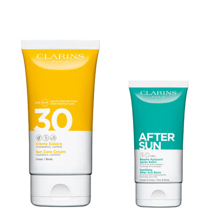 Crème Solaire SPF 30 + After Sun Confezione 150 ML Crema Corpo SPF 30 + 75 ML Balsamo Doposole