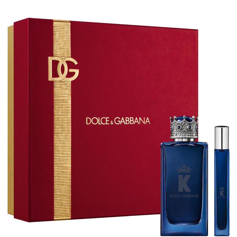 K by Dolce&Gabbana Eau de Parfum Intense Confezione 100 ML Eau de Parfum Intense + 10 ML Travel Spray Eau de Parfum Intense