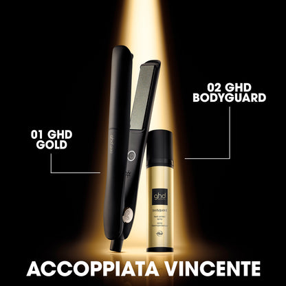 ghd gold - piastra per capelli professionale nera