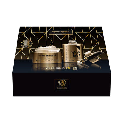 Gold Infusion Kit - Scrigno di Giovinezza 45 ML Crema Viso + 30 ML Siero Viso