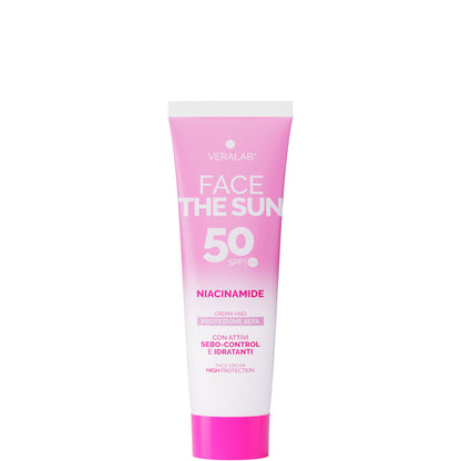 Veralab Face the Sun Niacinamide Crema Viso SPF50