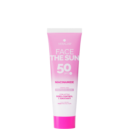 Veralab Face the Sun Niacinamide Crema Viso SPF50