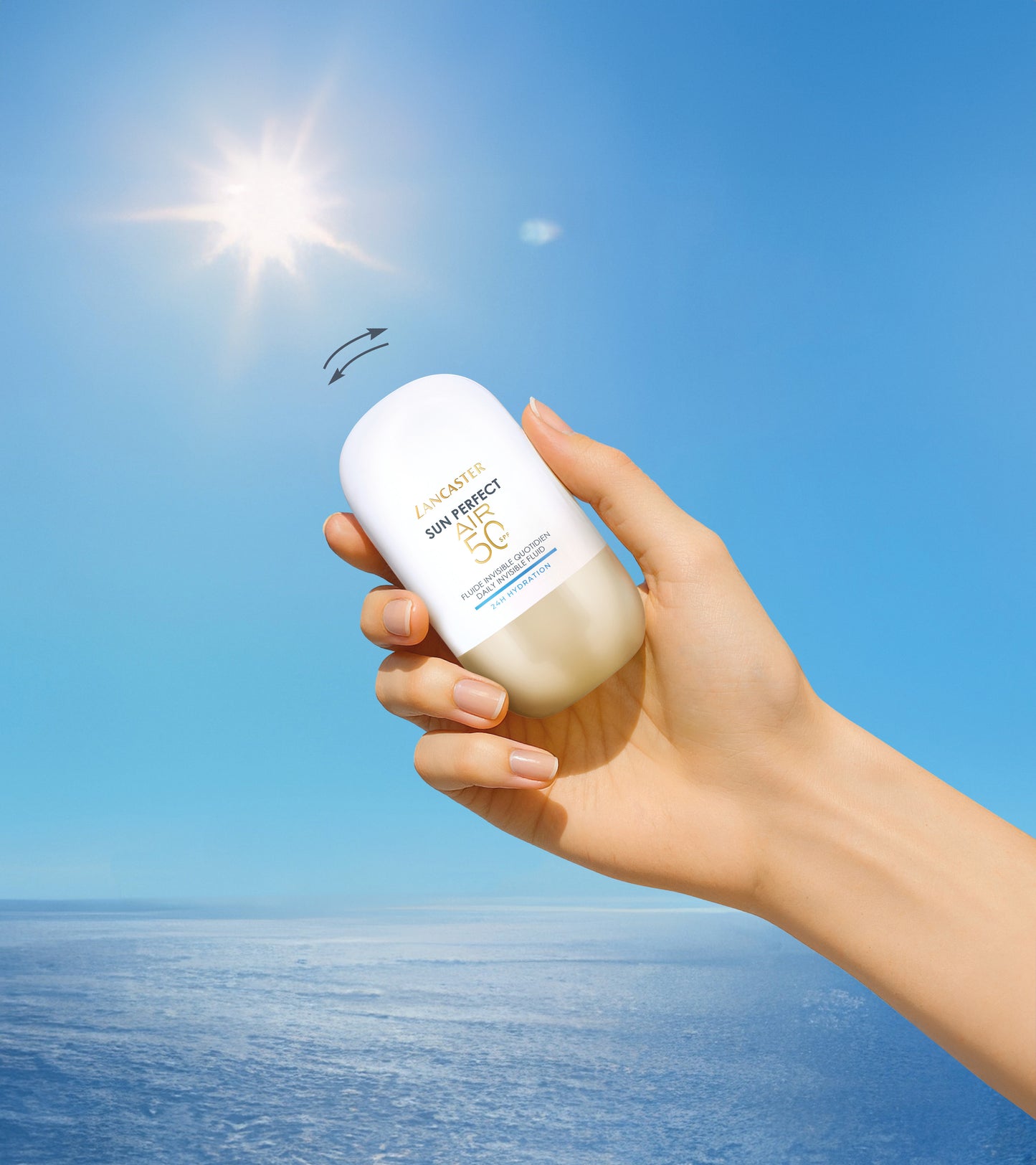 Lancaster Sun Perfect AIR Daily Invisible Fluid SPF50 24H Hydration