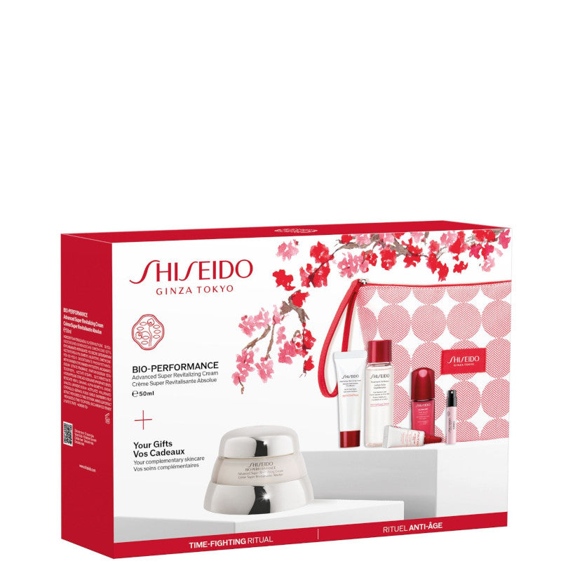 Bio-Performance Advanced Super Revitalizing Cream Confezione 50 ML Crema Viso Giorno + 15 ML Detergente Viso + 30 ML Lozione Viso + 10 ML Siero Viso + 3 ML Siero Contorbo Occhi