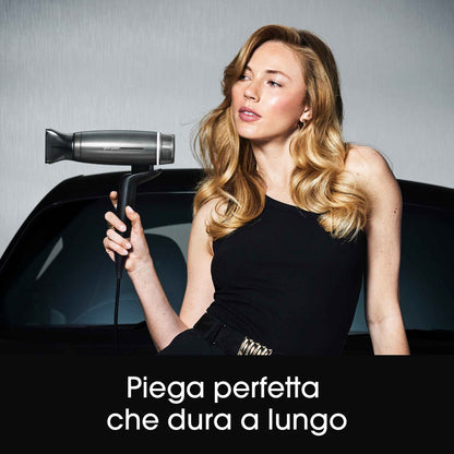 ghd Speed - asciugacapelli professionale nero metallizzato