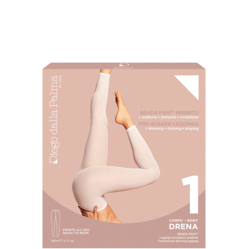 DRENA - BENDA PANT  leggings termoattivo snellente BUSTA MONODOSE + PANTALONI IN CARTENE