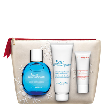 Eau Ressourçante Confezione 100 ML Acqua Profumata + 100 ML Body Cream + 30 ML Esfoliante Corpo