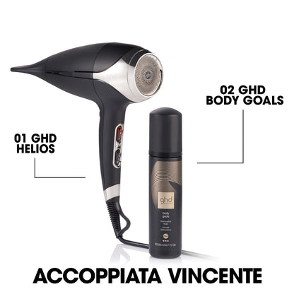 ghd Helios - asciugacapelli professionale nero