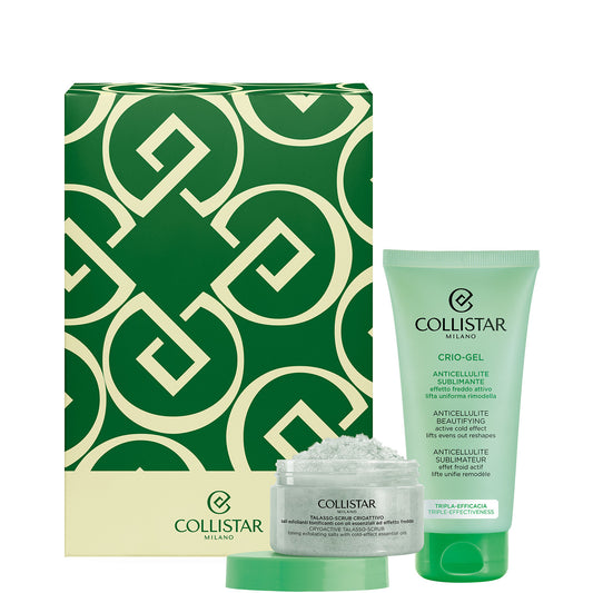 Crio-Gel Anticellulite Sublimante + Talasso-Scrub Crioattivo