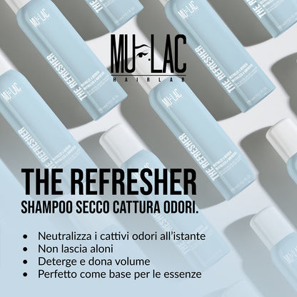Mulac THE REFRESHER Shampoo Secco Cattura Odori