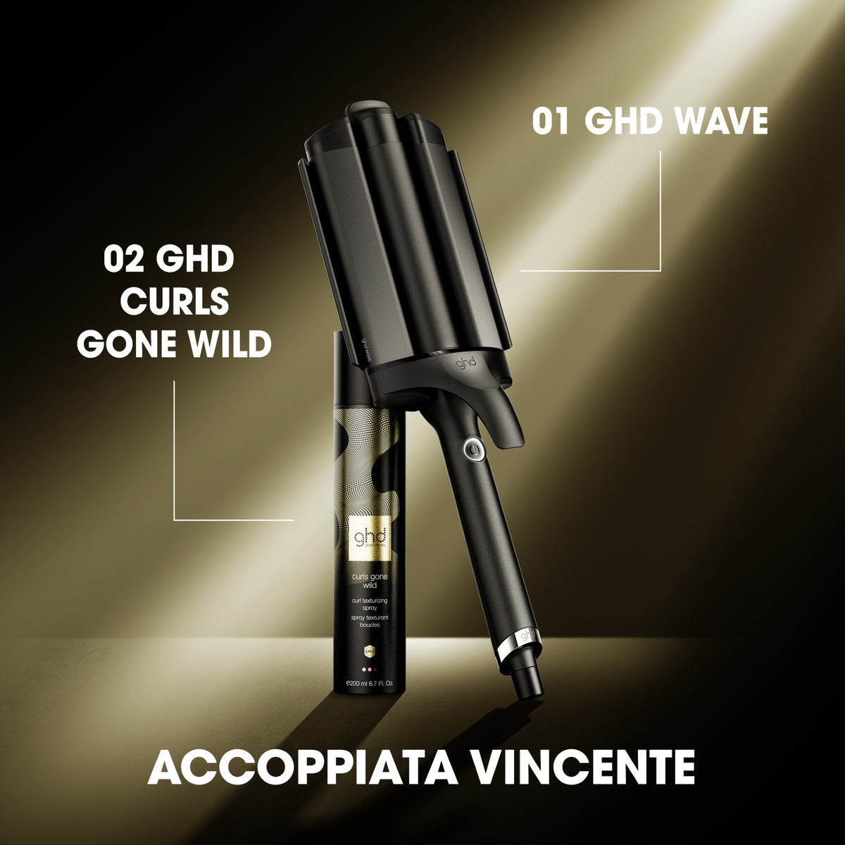 ghd wave - triple barrel waver professionale