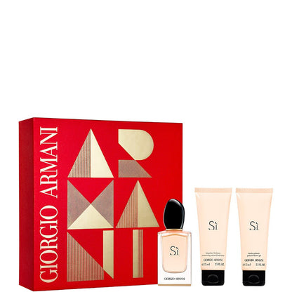 Armani Si EDP Confezione 50 ML EDP + 75 ML Latte Corpo + 75 ML Gel Doccia