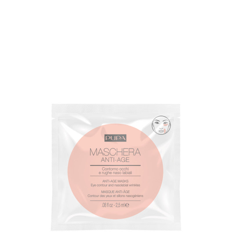 Maschera Anti-Age contorno occhi e rughe naso labiali*