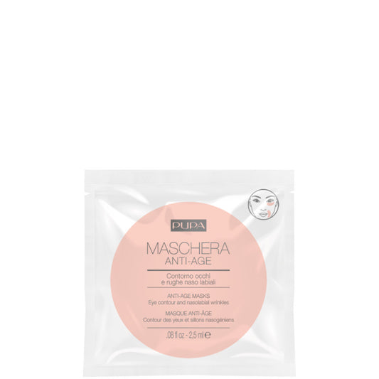 Maschera Anti-Age contorno occhi e rughe naso labiali*