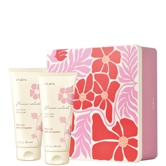 Flower Artist Gel Doccia + Latte Corpo Delicate Coquelicot