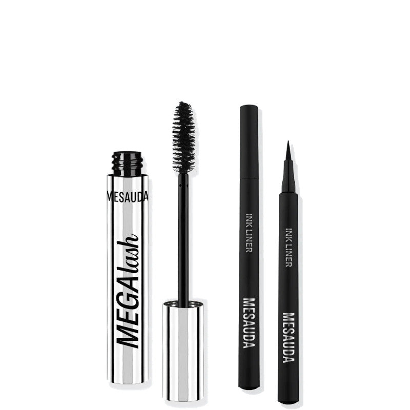 Mega Lash Cofanetto Mascara Nero + Eye Liner Nero