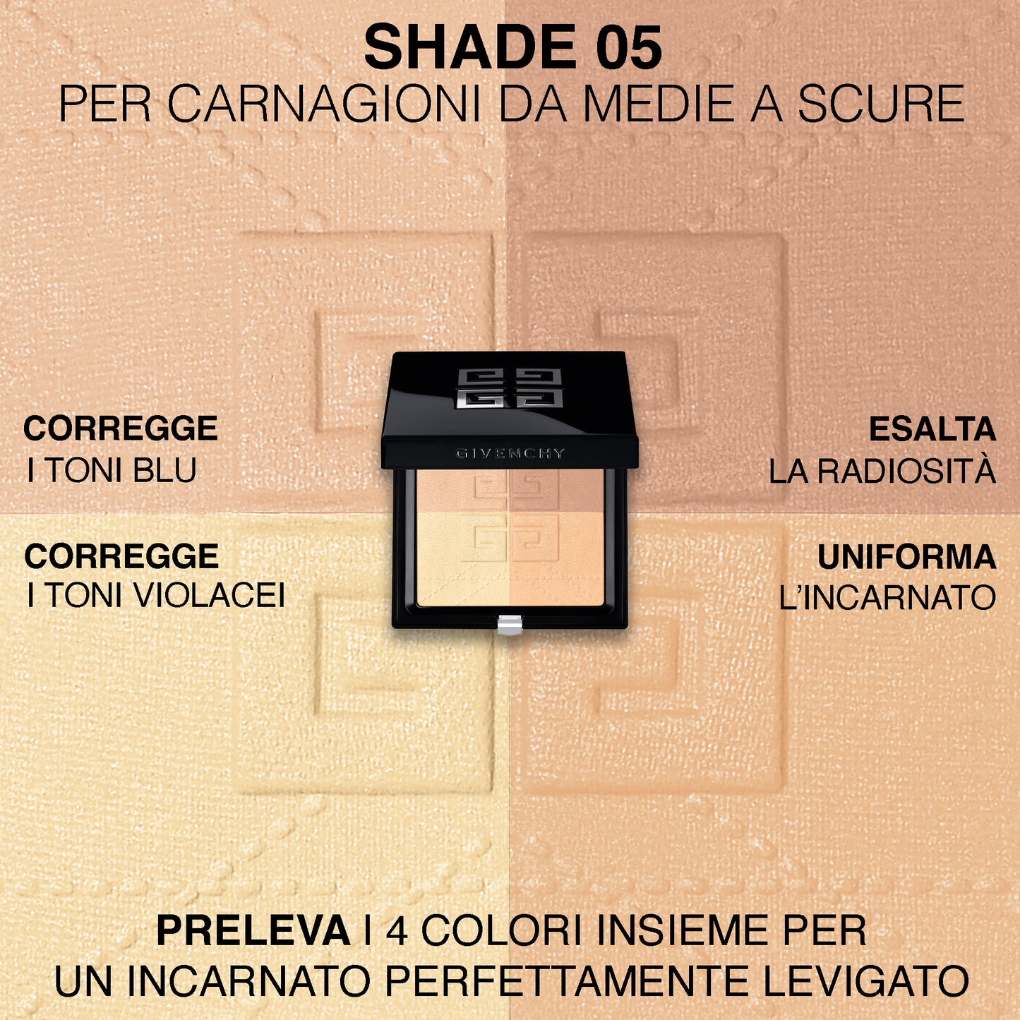 Prisme Libre 4 Color Pressed Powder